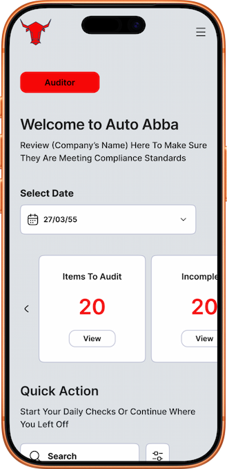 Auditor Dashboard